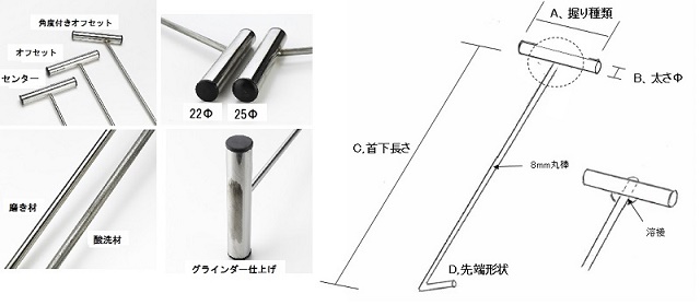 引っ張り棒 エフェクト セミオーダー